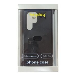 M6. heyday Phone Case For Samsung Galaxy S24 Ultra‎ - Black
